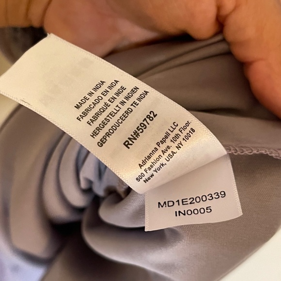 Aidan Mattox Gray Sequin Dress - Picture 3 of 12